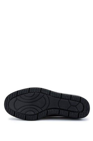  Tamer Tanca Kadın Hakiki Deri Koyu Taba Casual Ayakkabı