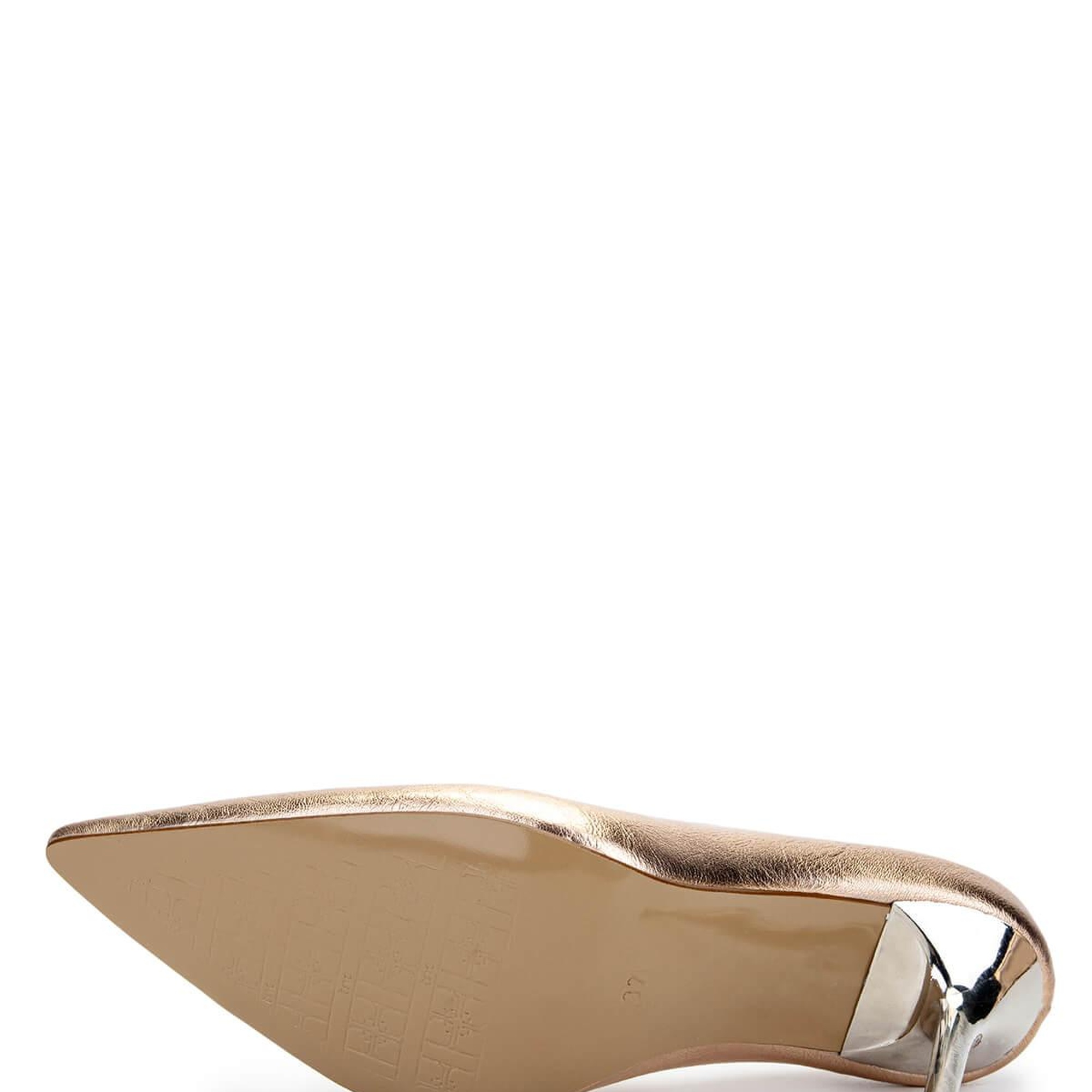 Tamer Tanca Kadın Vegan Bej Topuklu Ayakkabı