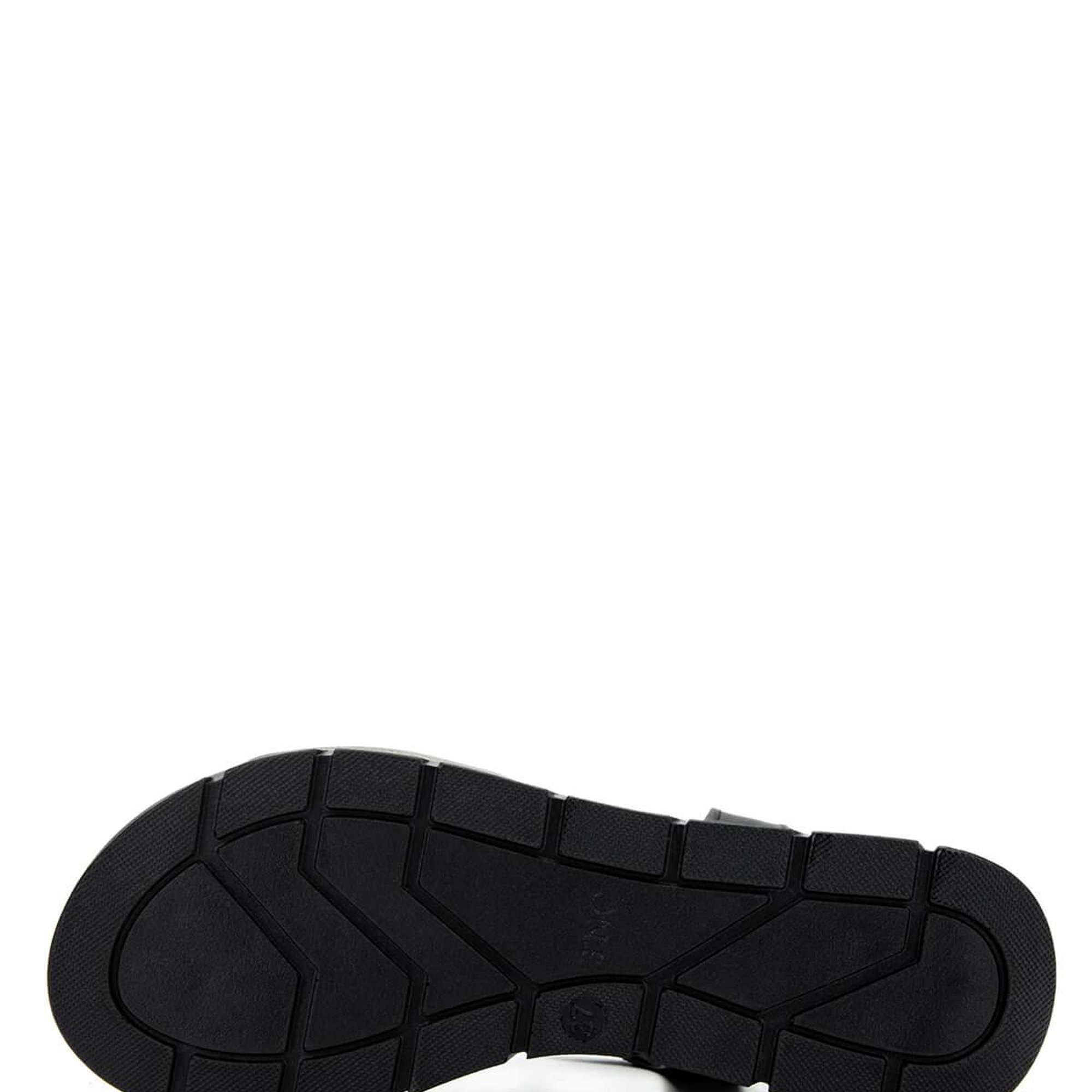 Tamer Tanca Kadın Vegan Siyah Topuklu Sandalet