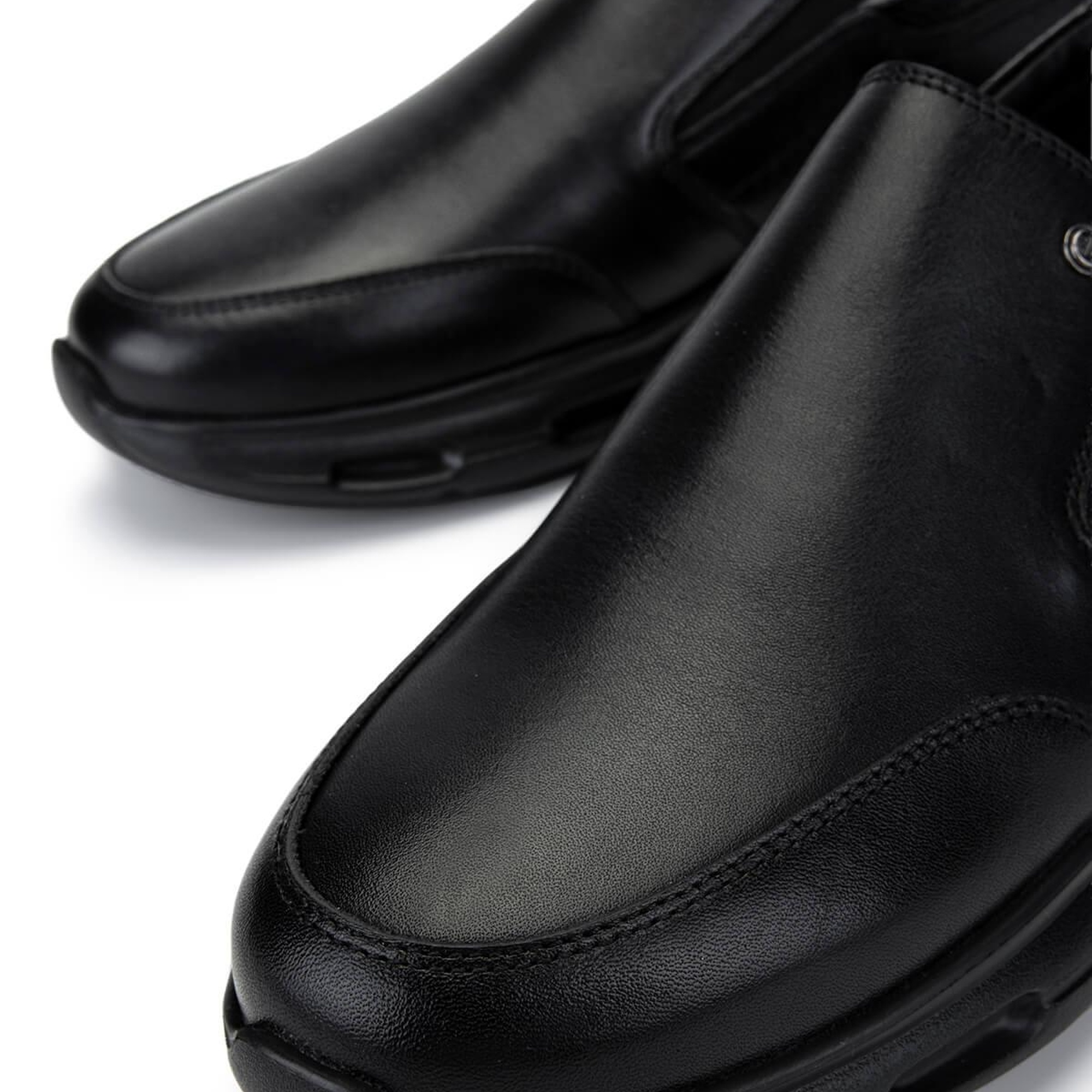 Tamer Tanca Erkek Hakiki Deri Siyah Casual Ayakkabı