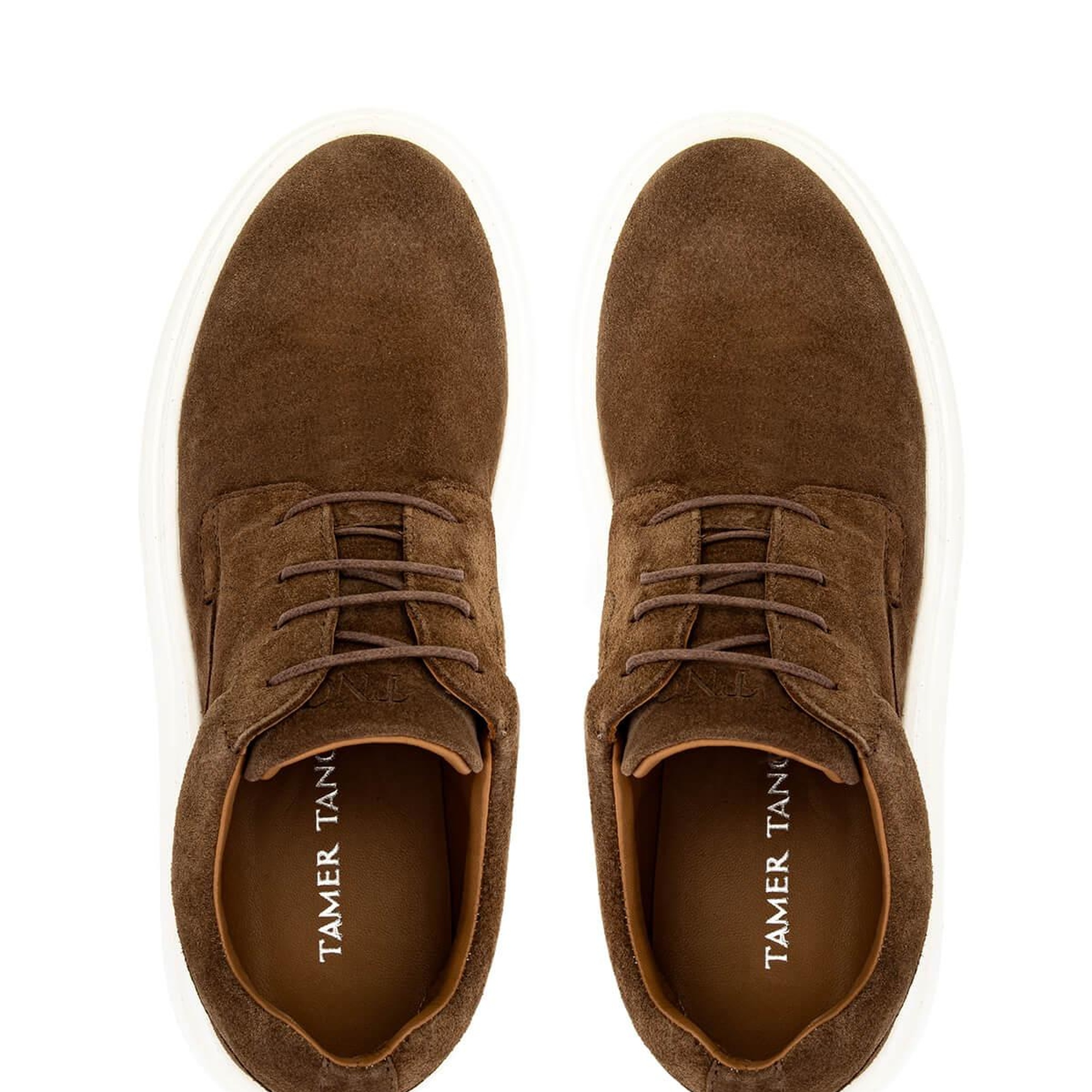 Tamer Tanca Erkek Hakiki Deri Tarçın Casual Ayakkabı