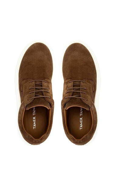  Tamer Tanca Erkek Hakiki Deri Tarçın Casual Ayakkabı