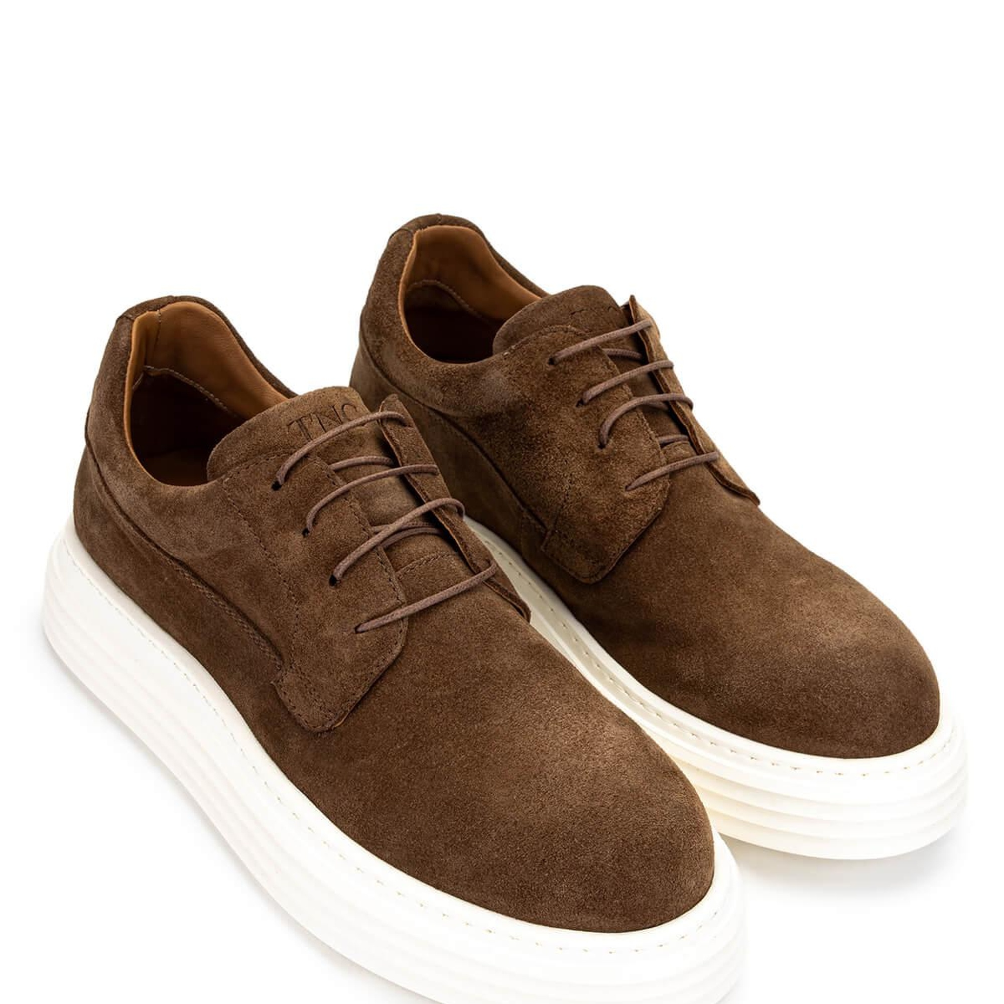 Tamer Tanca Erkek Hakiki Deri Tarçın Casual Ayakkabı