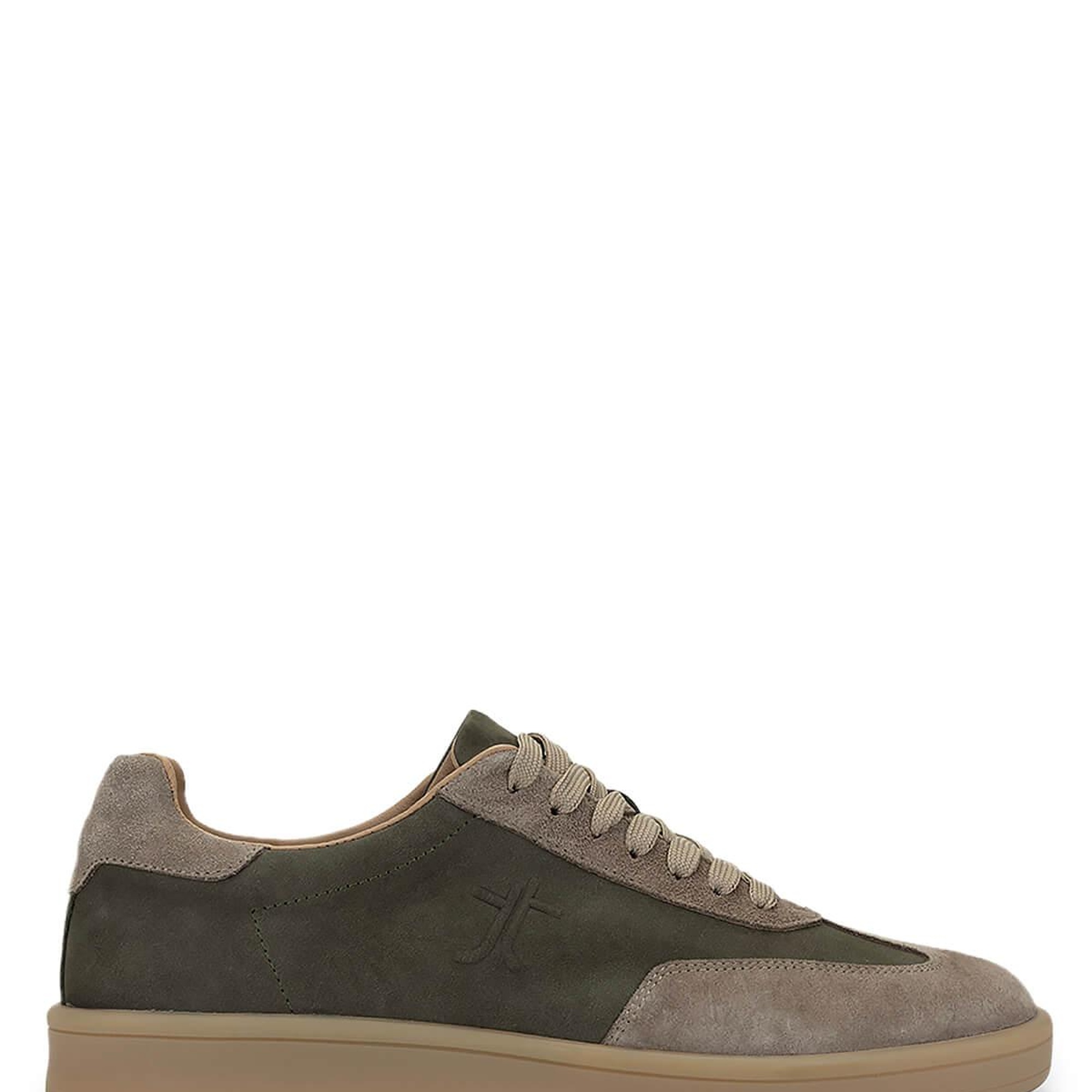 Tamer Tanca Erkek Hakiki Deri Haki Sneakers & Spor Ayakkabı