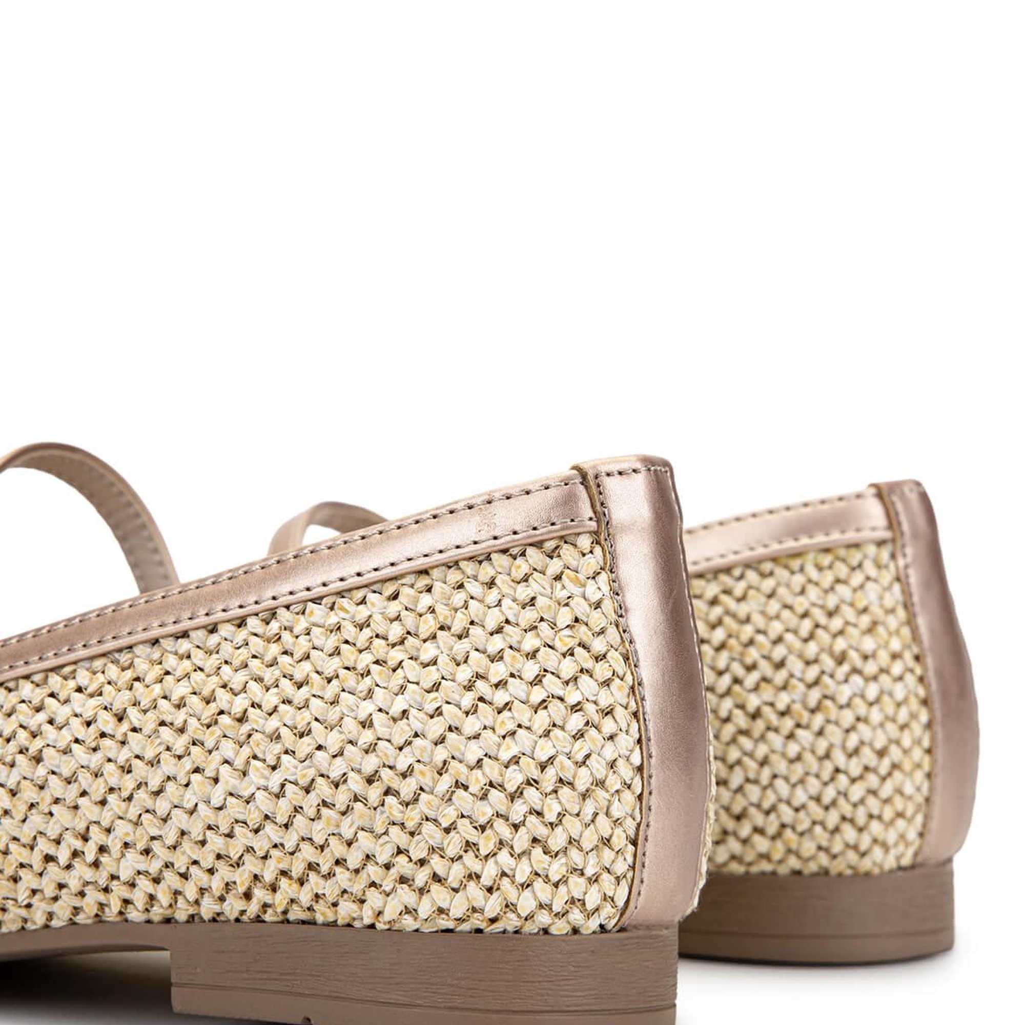 Tamer Tanca Kadın Hakiki Deri Krem Babet Ayakkabı