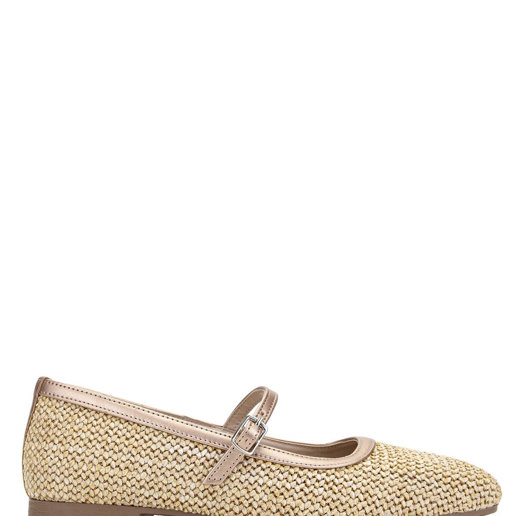 Tamer Tanca Kadın Hakiki Deri Krem Babet Ayakkabı