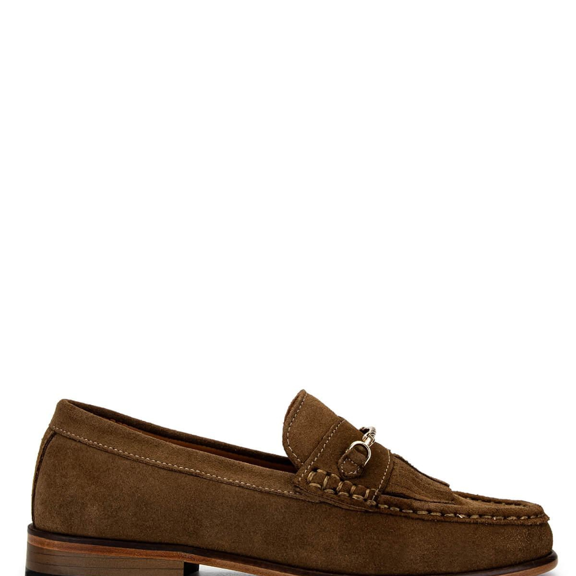 Tamer Tanca Kadın Hakiki Deri Kahverengi Loafer Ayakkabı