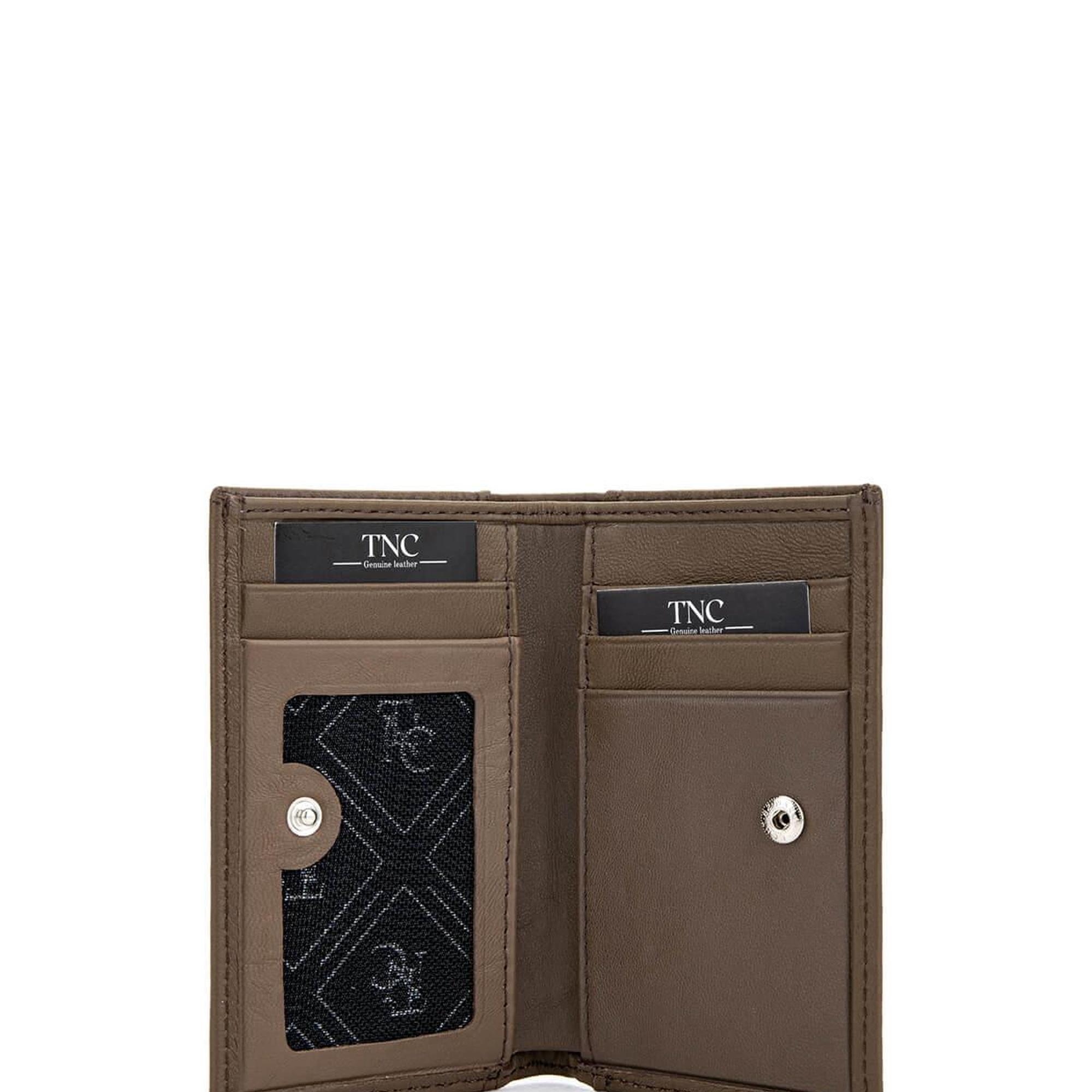 Tamer Tanca Unisex Hakiki Deri Bej Kartlık