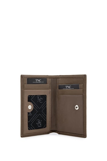  Tamer Tanca Unisex Hakiki Deri Bej Kartlık