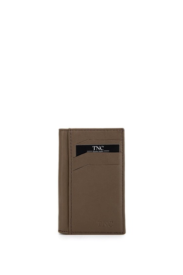  Tamer Tanca Unisex Hakiki Deri Bej Kartlık