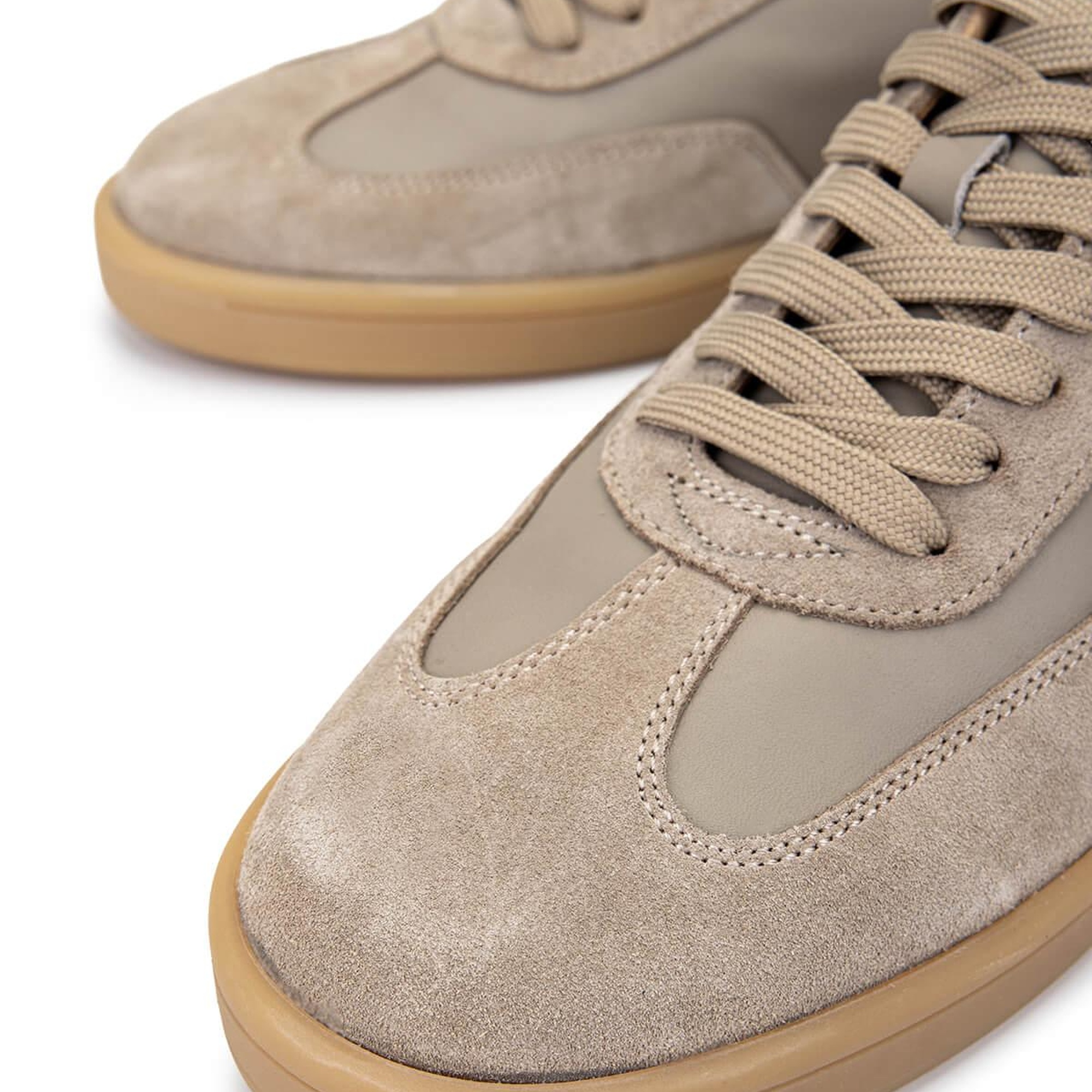 Tamer Tanca Erkek Hakiki Deri Vizon Sneakers & Spor Ayakkabı