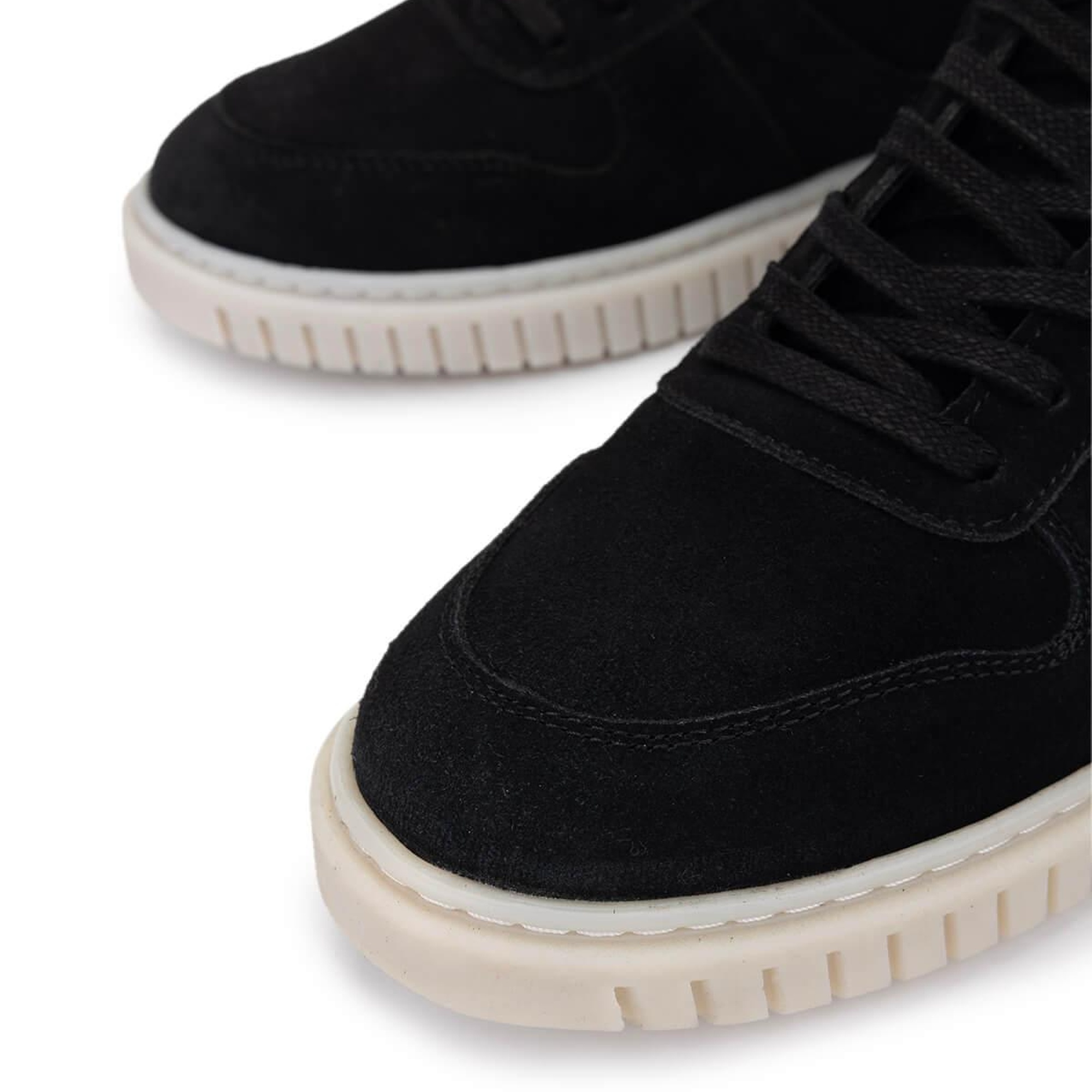 Tamer Tanca Erkek Hakiki Deri Siyah Süet Sneakers & Spor Ayakkabı