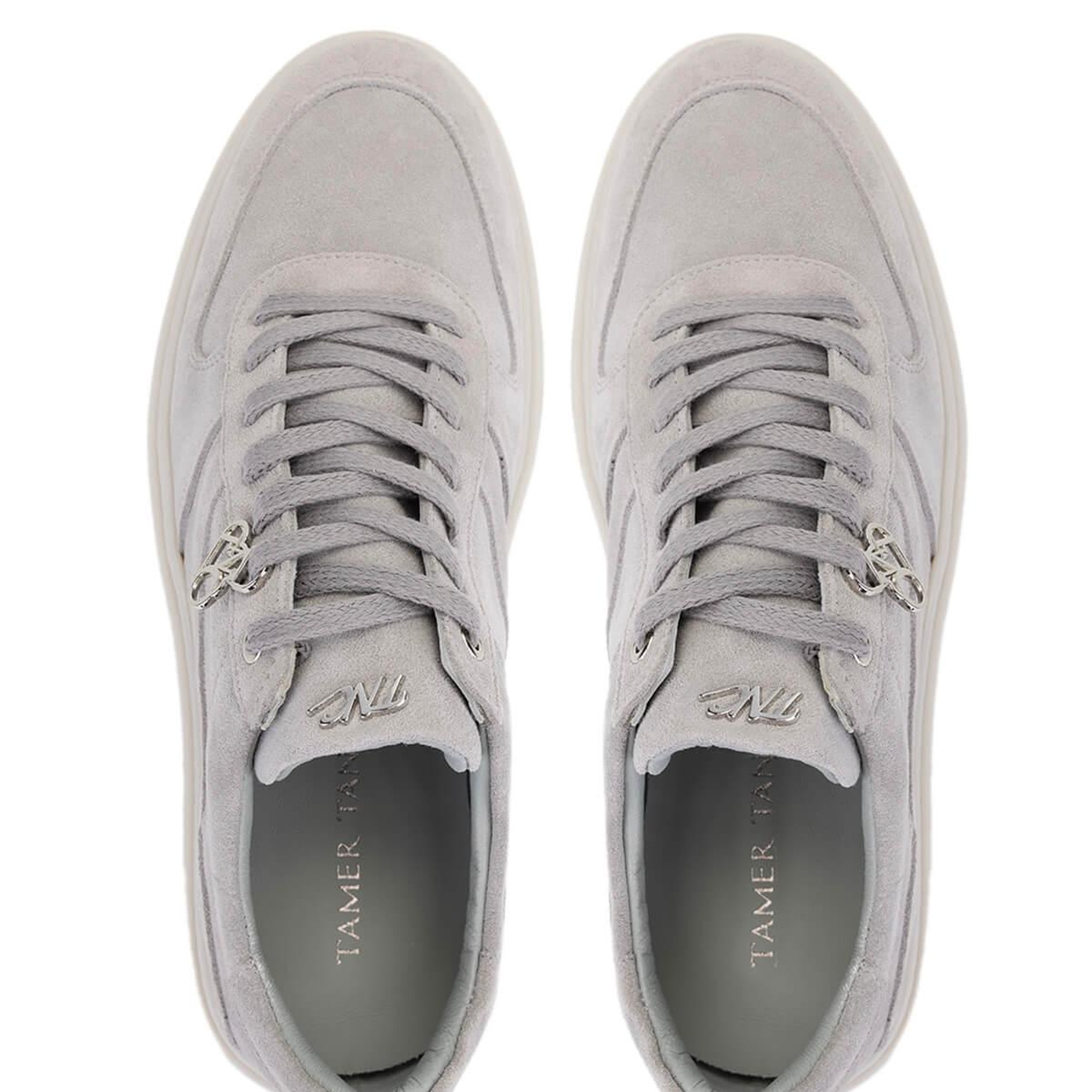 Tamer Tanca Erkek Hakiki Deri Gri Sneakers & Spor Ayakkabı