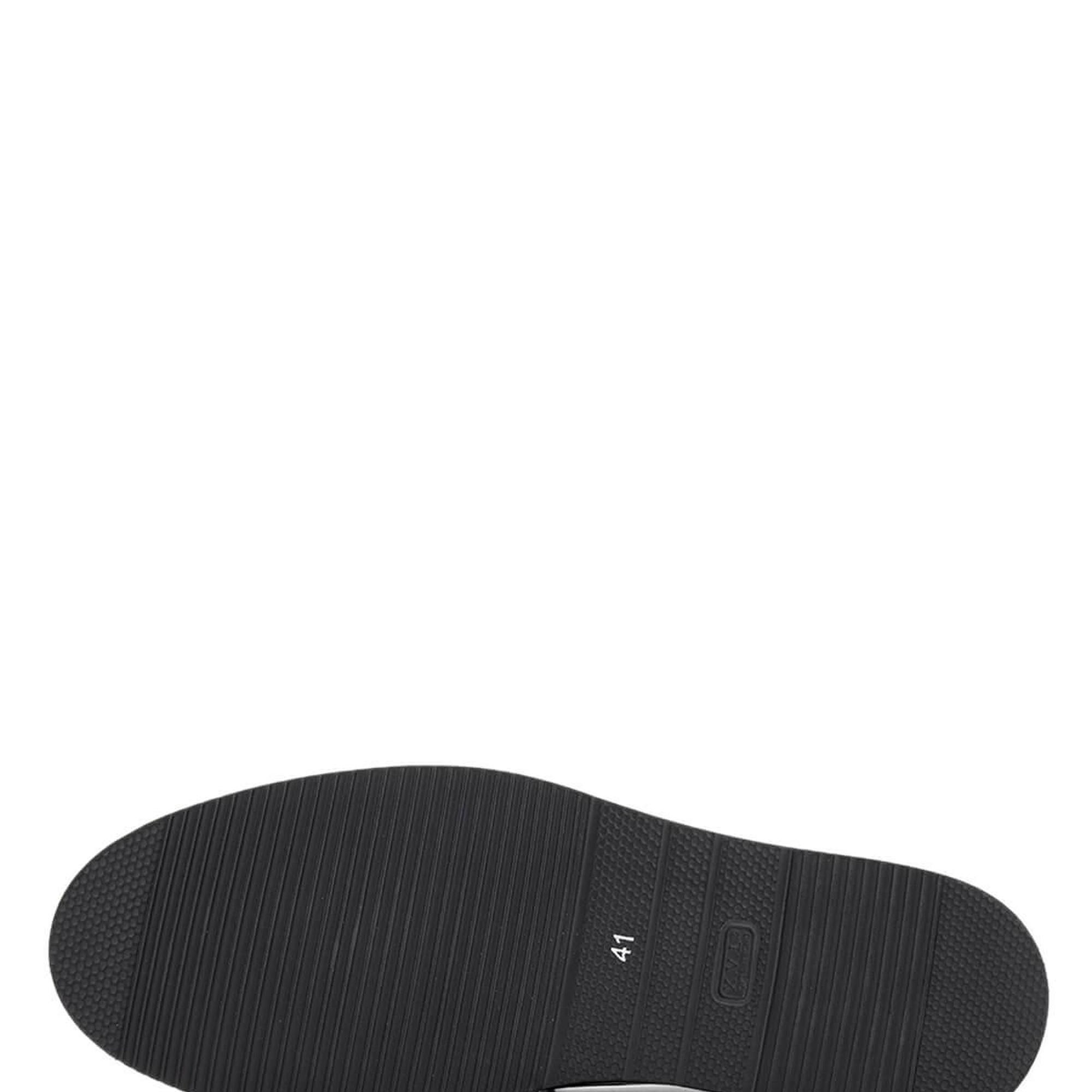 Tamer Tanca Erkek Hakiki Deri Siyah Loafer Ayakkabı