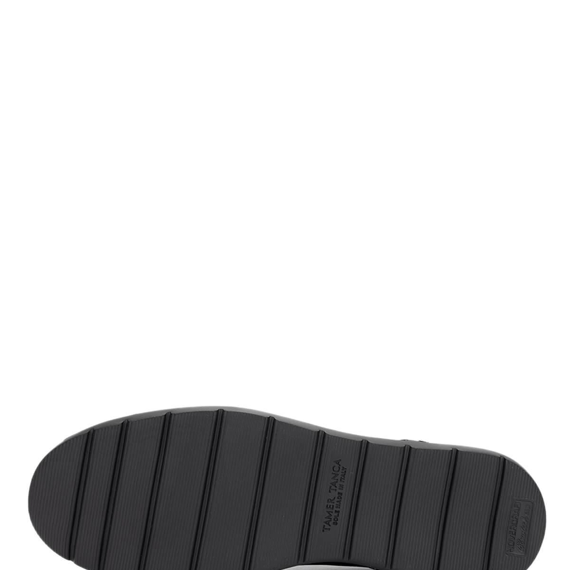 Tamer Tanca Erkek Hakiki Deri Siyah Sneakers & Spor Ayakkabı