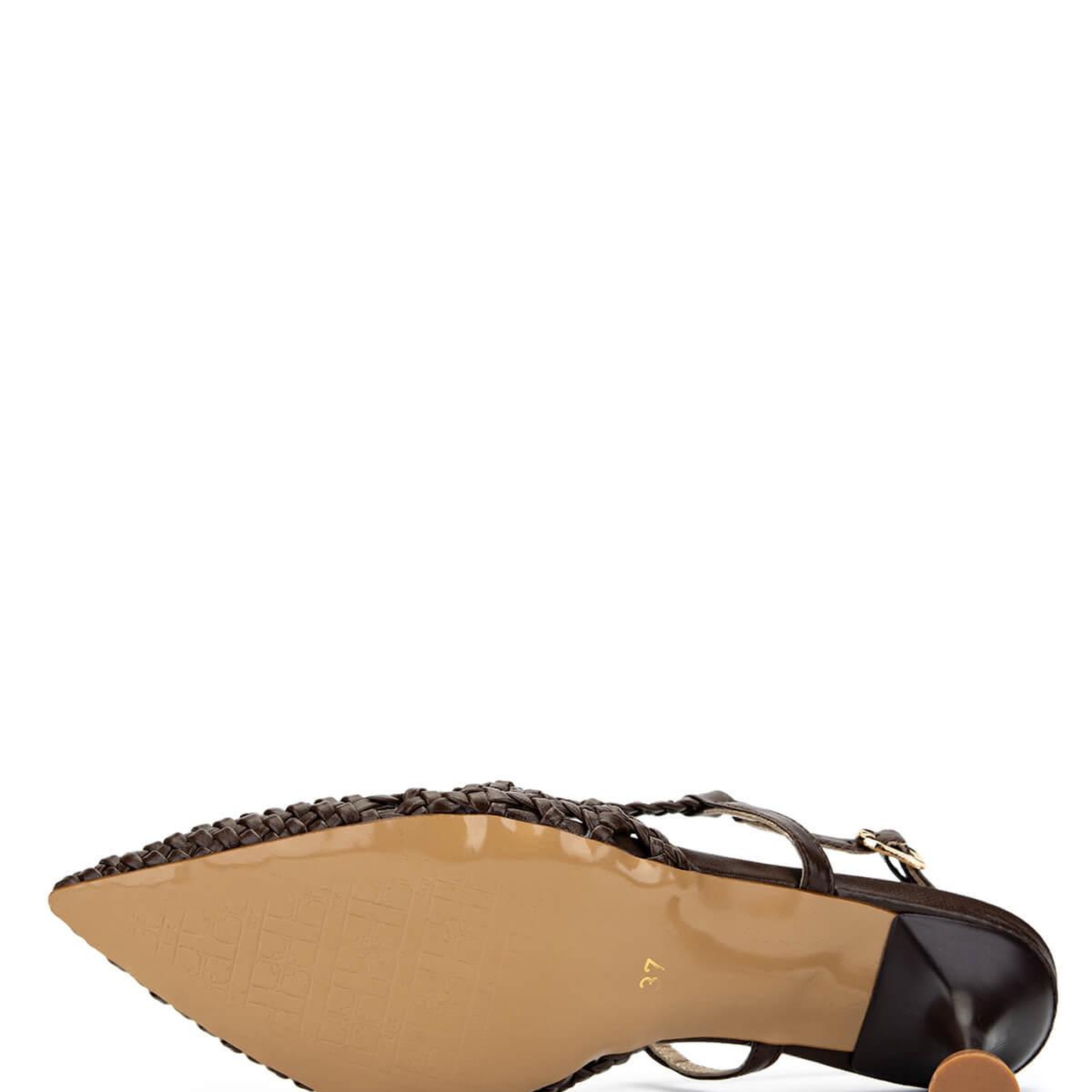 Tamer Tanca Kadın Vegan Kahverengi Topuklu Ayakkabı