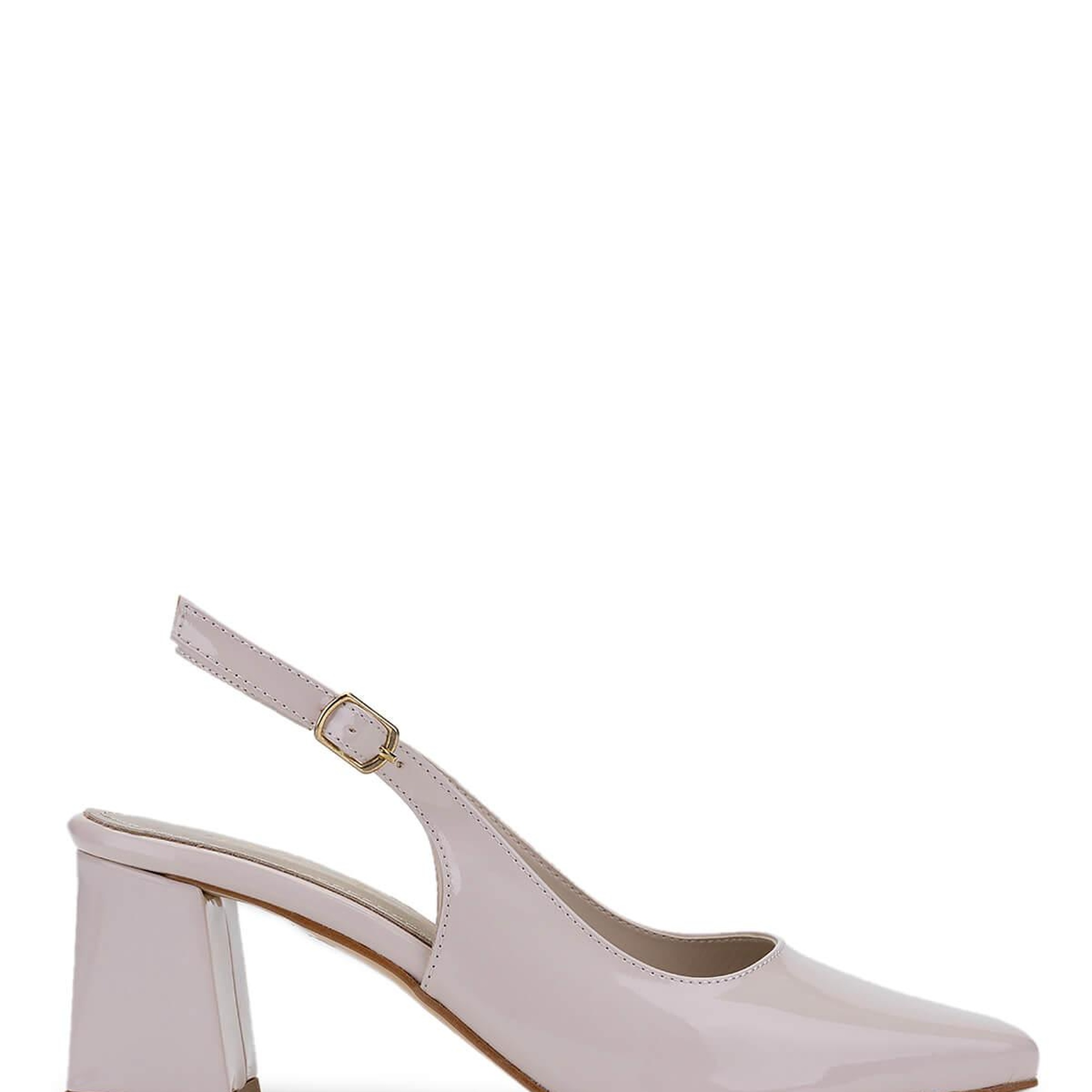 Tamer Tanca Kadın Vegan Bej Rugan Topuklu Ayakkabı