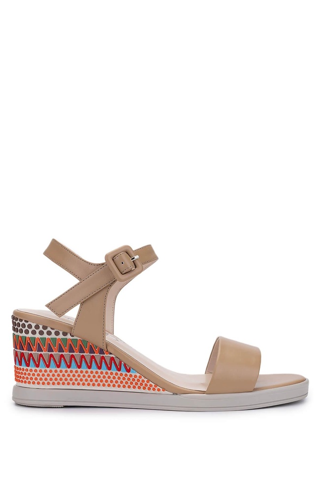  Tamer Tanca Kadın Hakiki Deri Camel Topuklu Ayakkabı