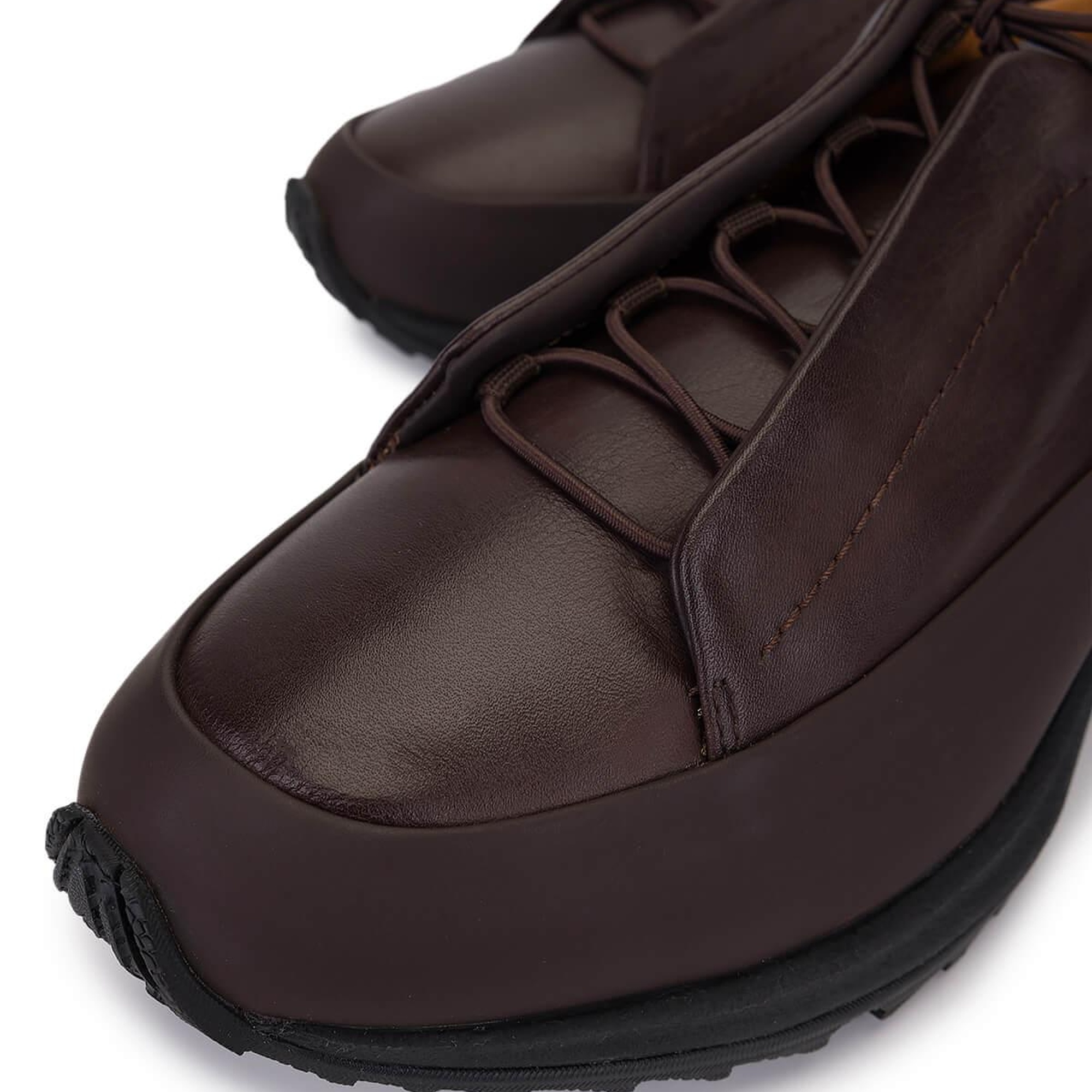 Tamer Tanca Erkek Hakiki Deri Kahverengi Sneakers & Spor Ayakkabı