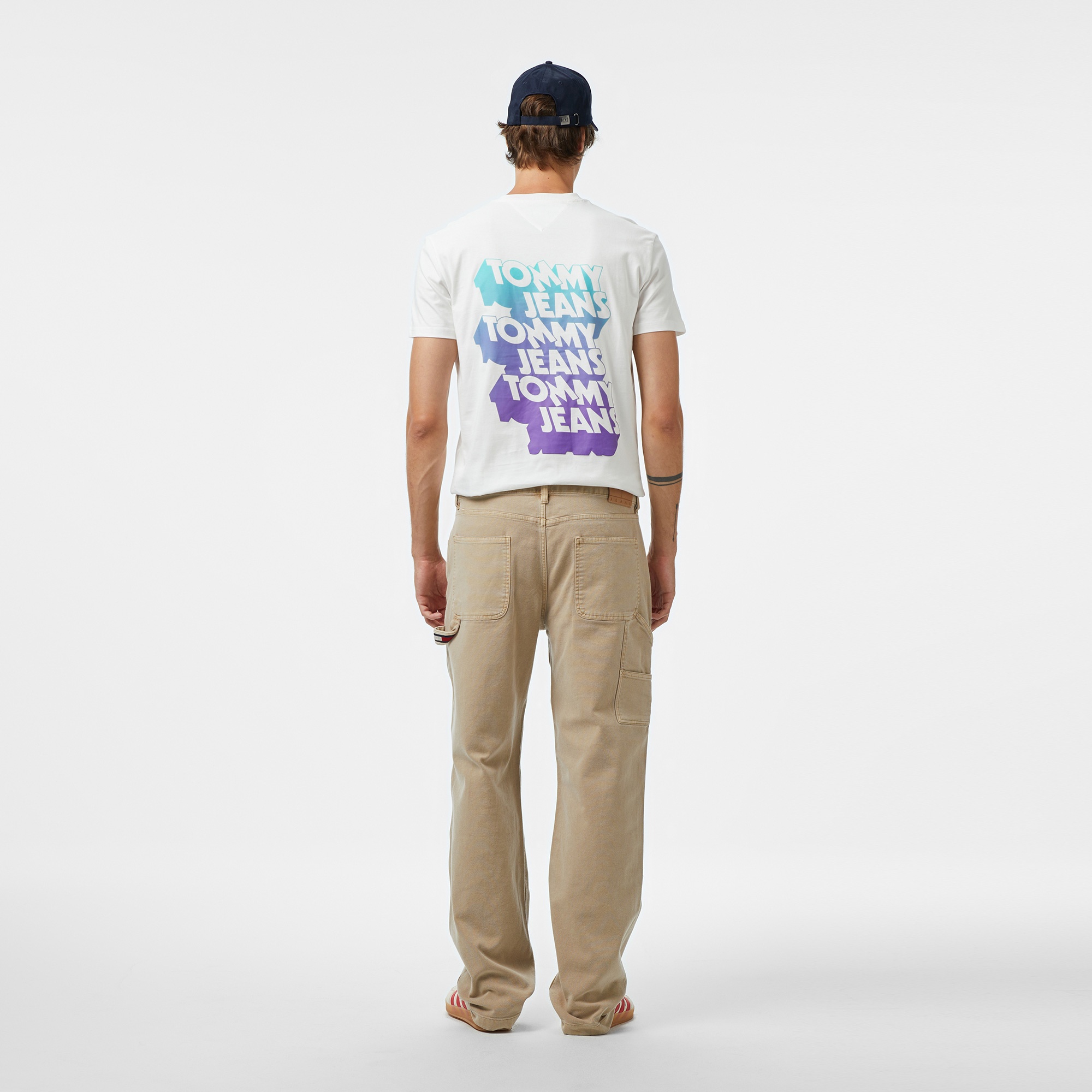 Tommy Jeans Jaimie Carpenter Double Erkek Haki Pantolon