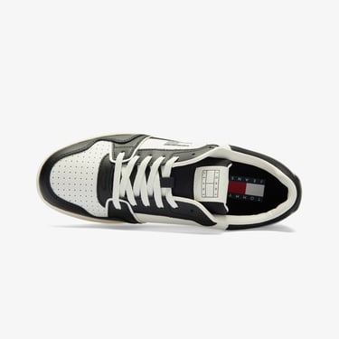  Tommy Jeans Retro Basket Erkek Siyah Sneaker