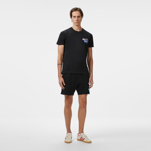  Tommy Jeans Relax Stack Logo Erkek Siyah Şort