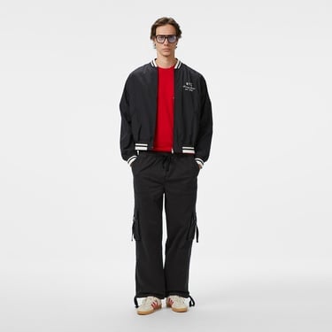  Tommy Jeans Solid Xs Badge Rlx Erkek Siyah Pantolon