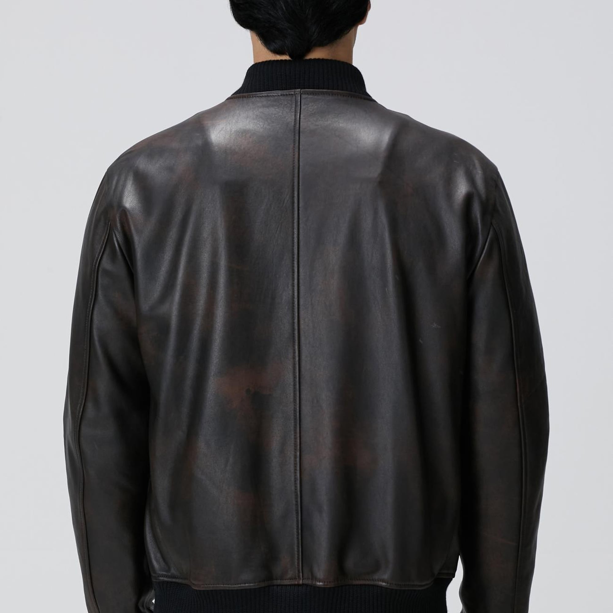 Network Erkek Kahverengi Deri Mont