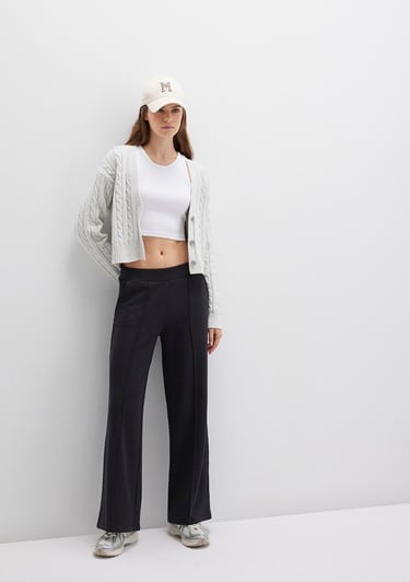  Mavi Siyah Pantolon 1011156-900