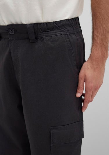  Mavi Antrasit Kargo Pantolon 0010486-70087