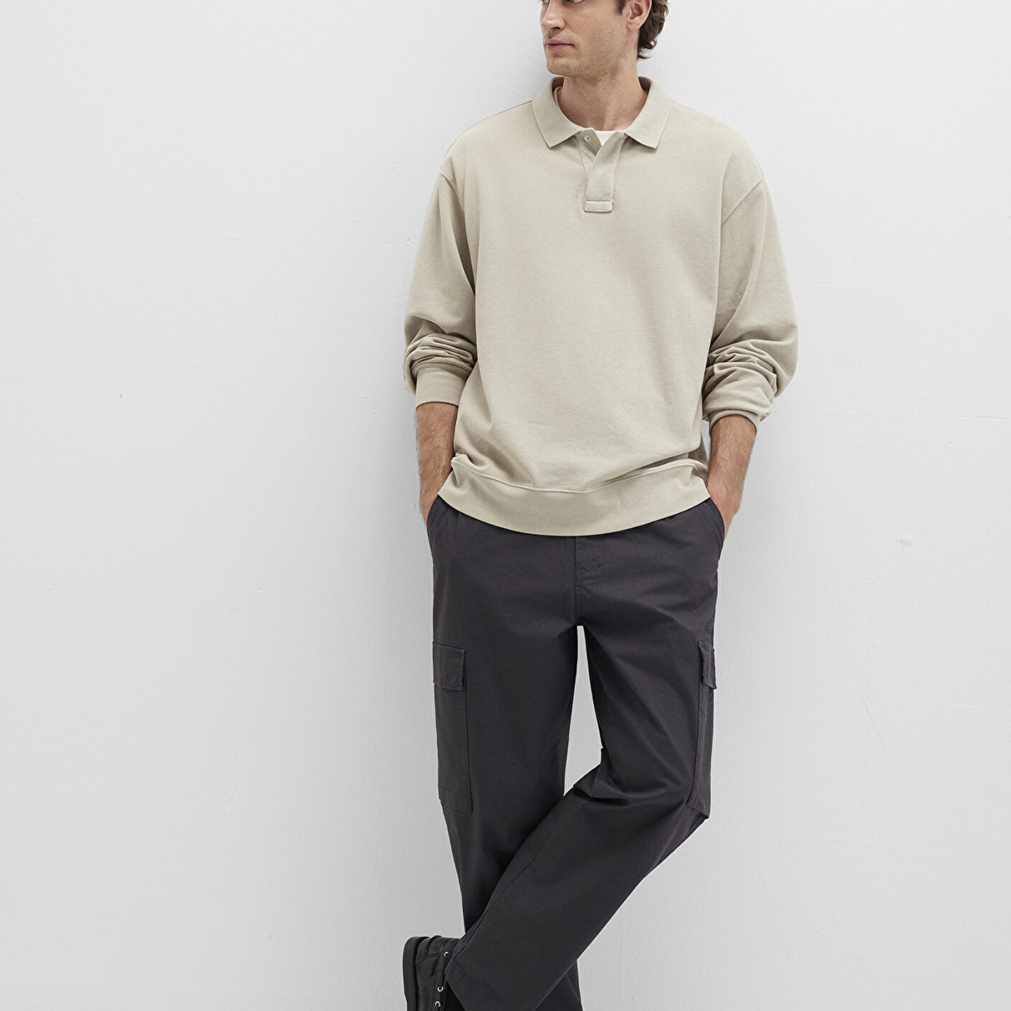 Mavi Antrasit Kargo Pantolon 0010486-70087