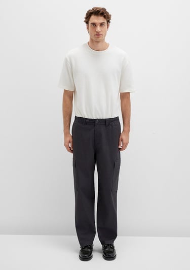  Mavi Antrasit Kargo Pantolon 0010486-70087