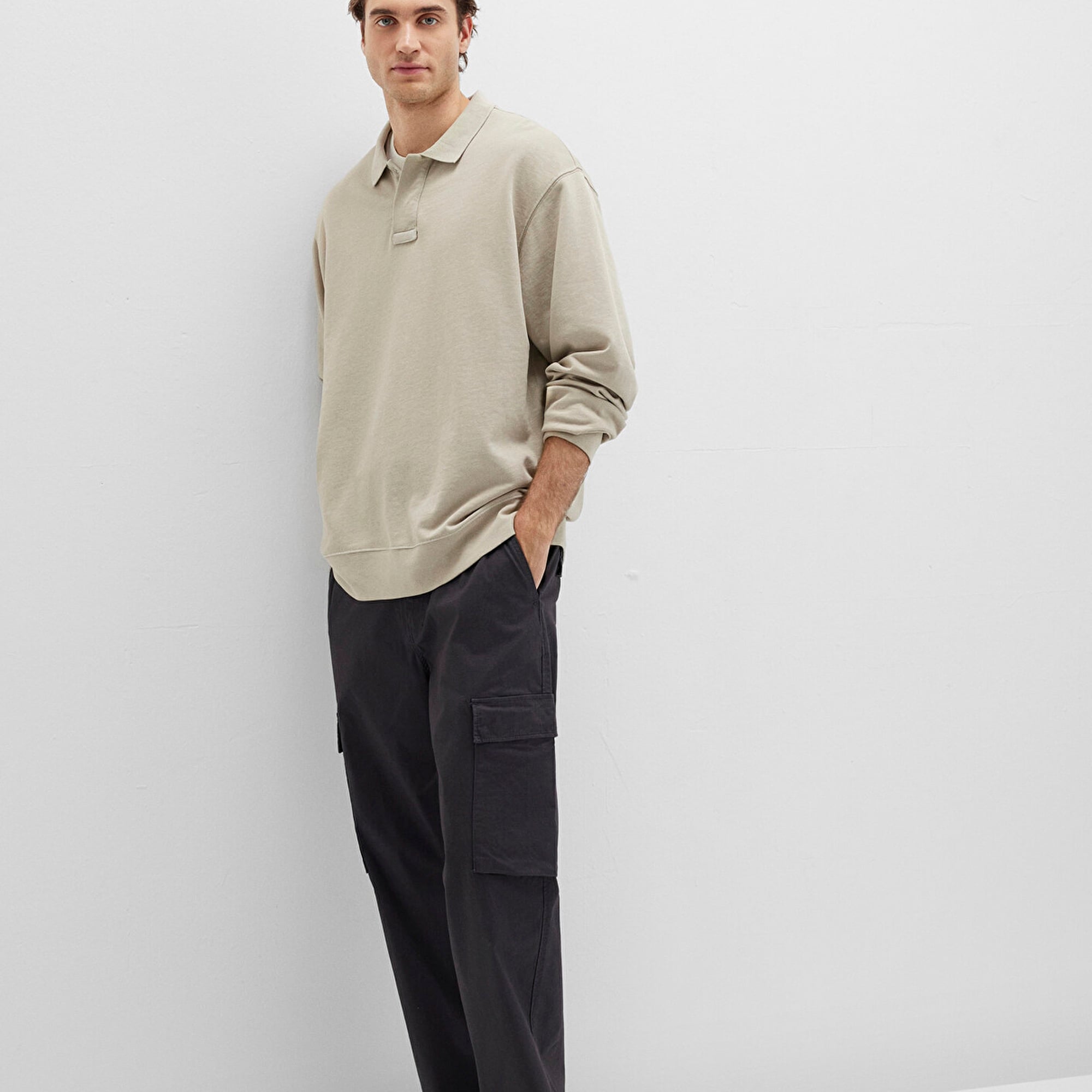 Mavi Antrasit Kargo Pantolon 0010486-70087