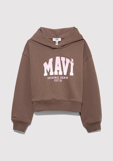  Mavi Kahverengi Sweatshirt 7S10124-87181