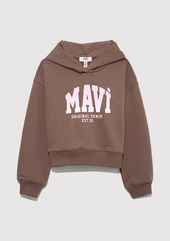  Mavi Kahverengi Sweatshirt 7S10124-87181