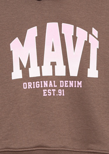  Mavi Kahverengi Sweatshirt 7S10124-87181