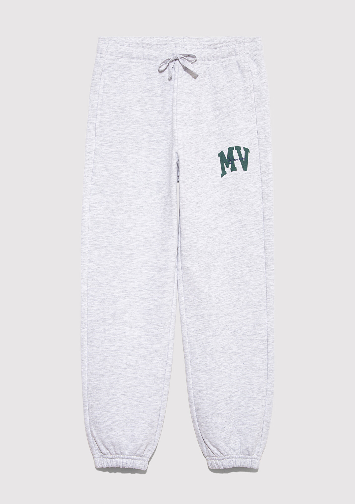  Mavi MV Baskılı Gri Eşofman Altı 6010010-88467