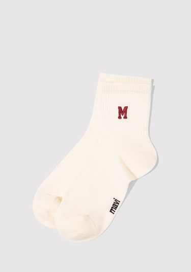  Mavi Beyaz Soket Çorap 1913541-620