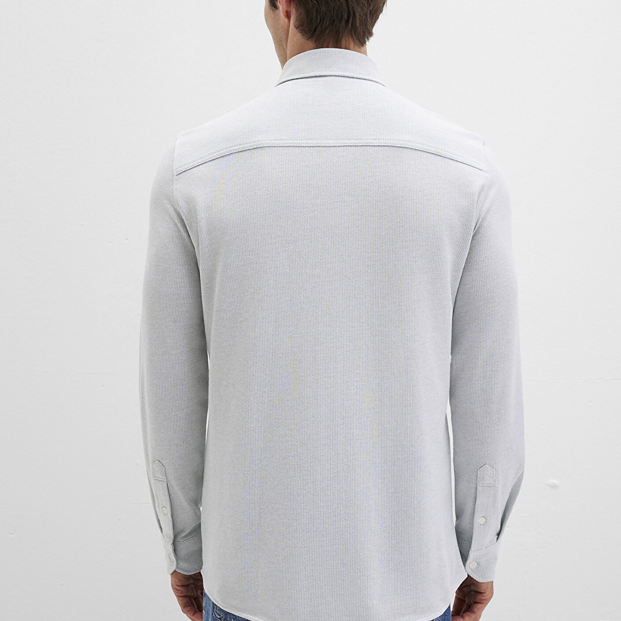 Mavi Yeşil Gömlek Slim Fit / Dar Kesim 0211664-71476