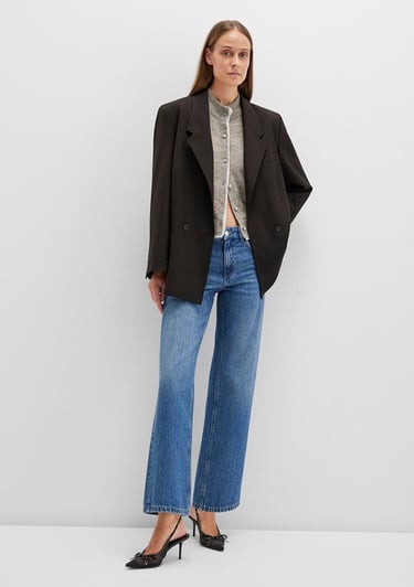  Mavi Kahverengi Blazer 1110772-85431