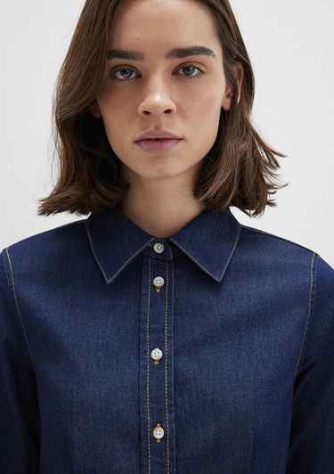  Mavi Mavi Gömlek Slim Fit / Dar Kesim 1211178-85481