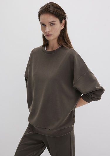  Mavi Lux Touch TENCEL TM Modal MavKahverengi Sweatshirt 168837-90707