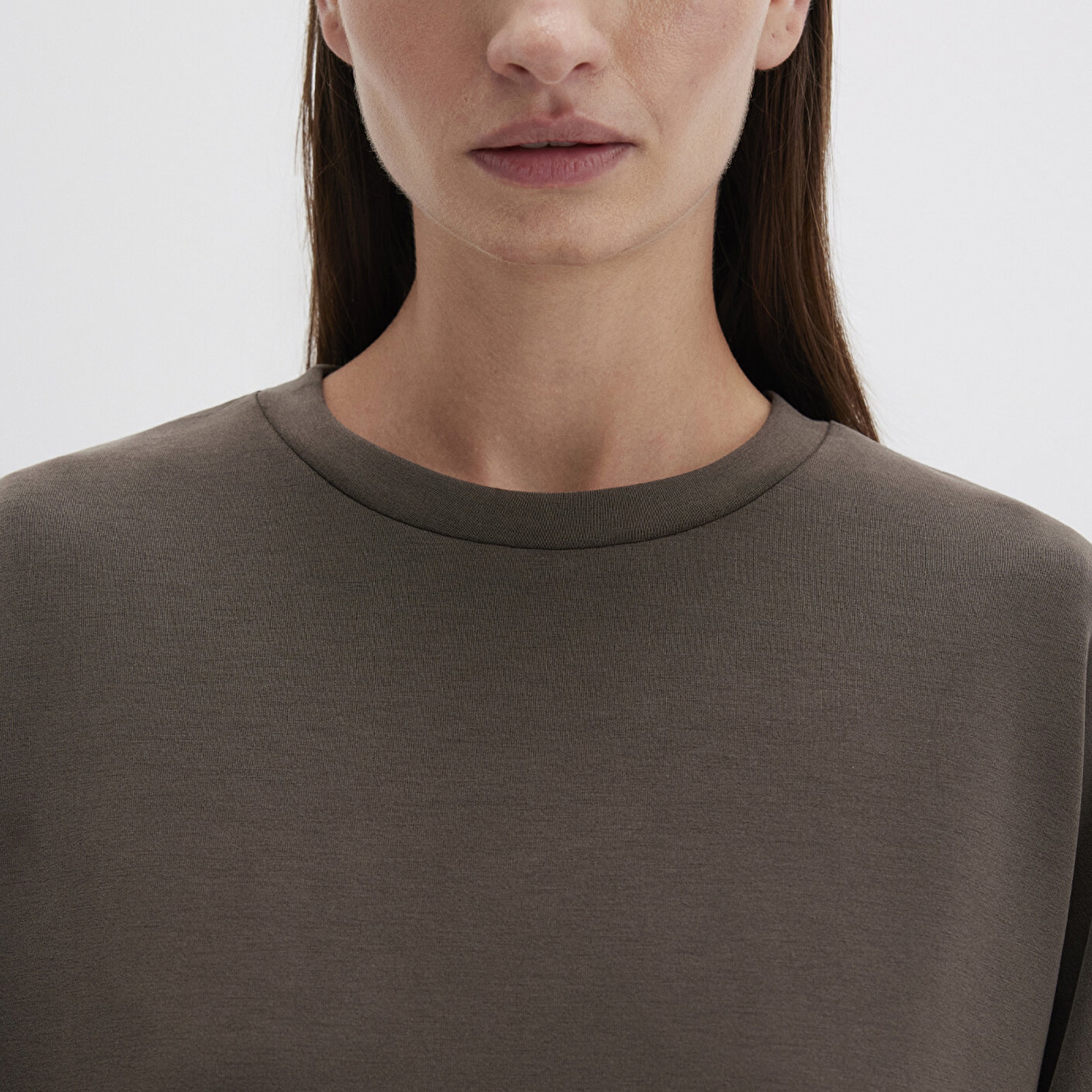 Mavi Lux Touch TENCEL TM Modal MavKahverengi Sweatshirt 168837-90707