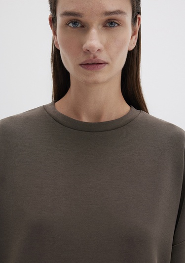  Mavi Lux Touch TENCEL TM Modal MavKahverengi Sweatshirt 168837-90707