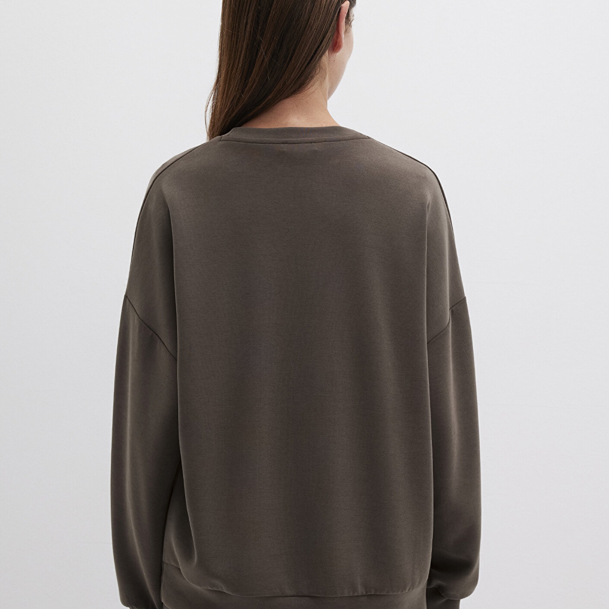 Mavi Lux Touch TENCEL TM Modal MavKahverengi Sweatshirt 168837-90707