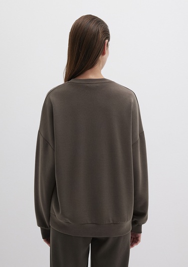  Mavi Lux Touch TENCEL TM Modal MavKahverengi Sweatshirt 168837-90707