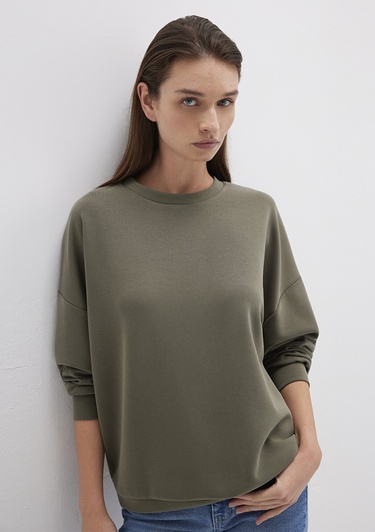  Mavi Lux Touch TENCEL TM Modal MavKahverengi Sweatshirt 168837-87538