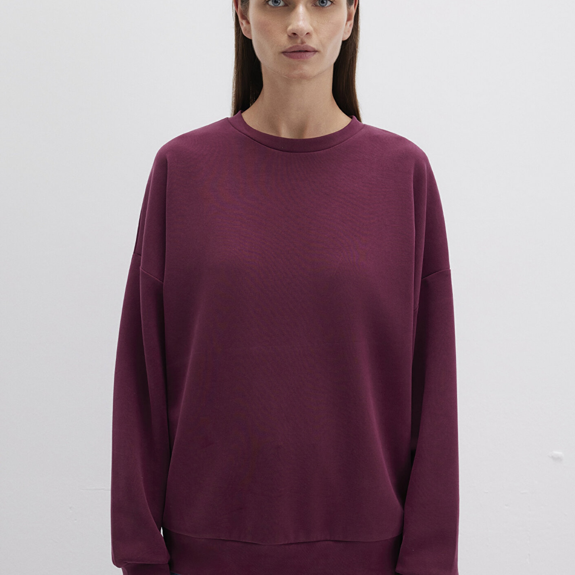 Mavi Lux Touch TENCEL TM Modal Bordo Sweatshirt 168837-70426