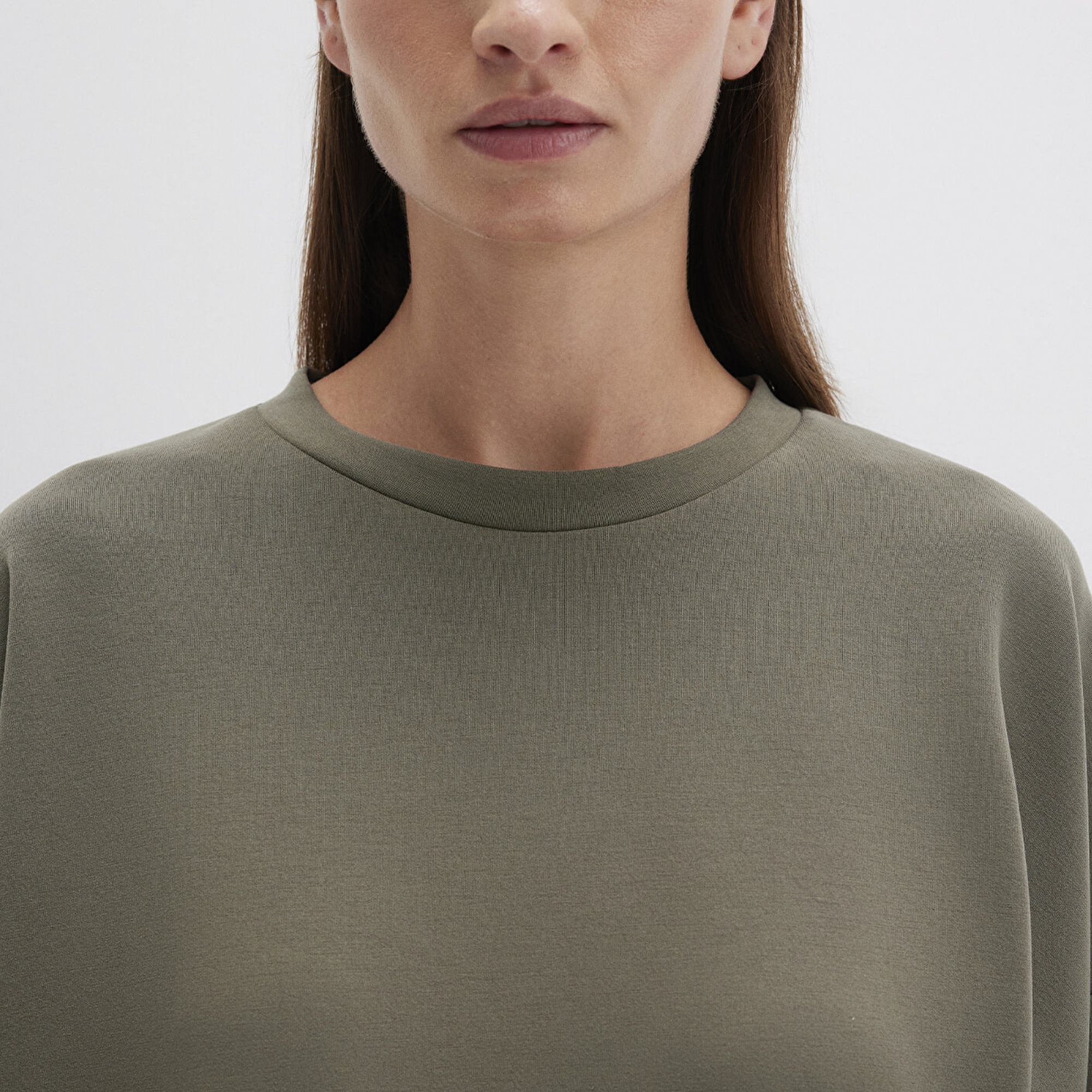 Mavi Lux Touch TENCEL TM Modal MavKahverengi Sweatshirt 168837-87538