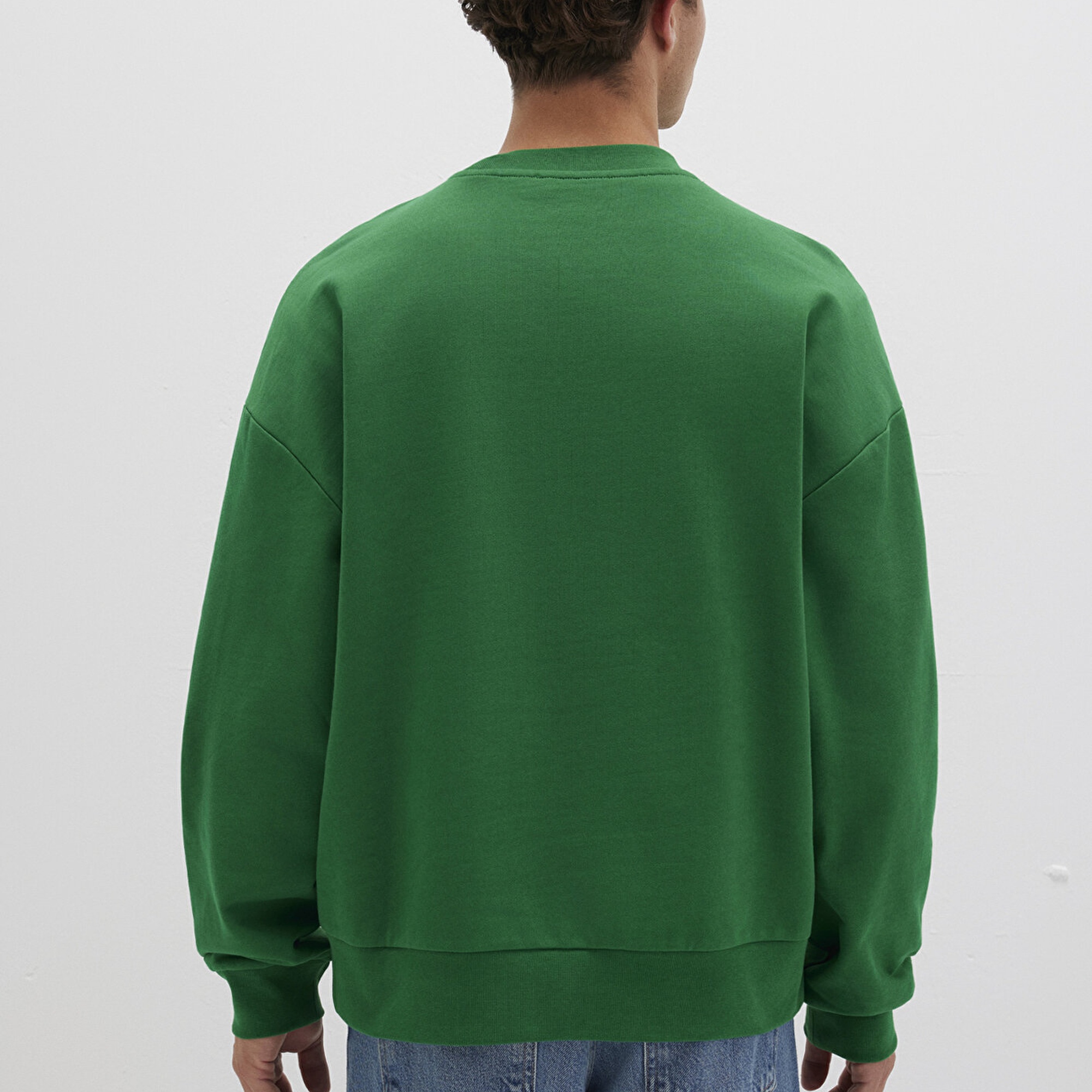 Mavi Bisiklet Yaka Yeşil Sweatshirt 0S10415-85916